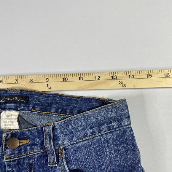 Vintage Lillie Rubin Jeans 6 Denim Flare Y2K Sequin Patch Embroidered - Picture 11 of 14